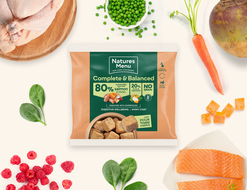 80% sustainably sourced salmon & chicken