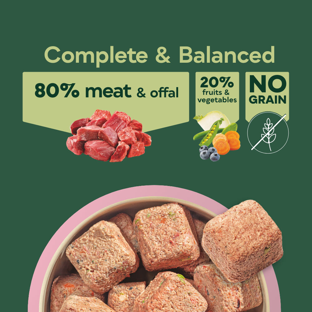 Complete Balanced 80 20 Natures Menu Raw Dog Food