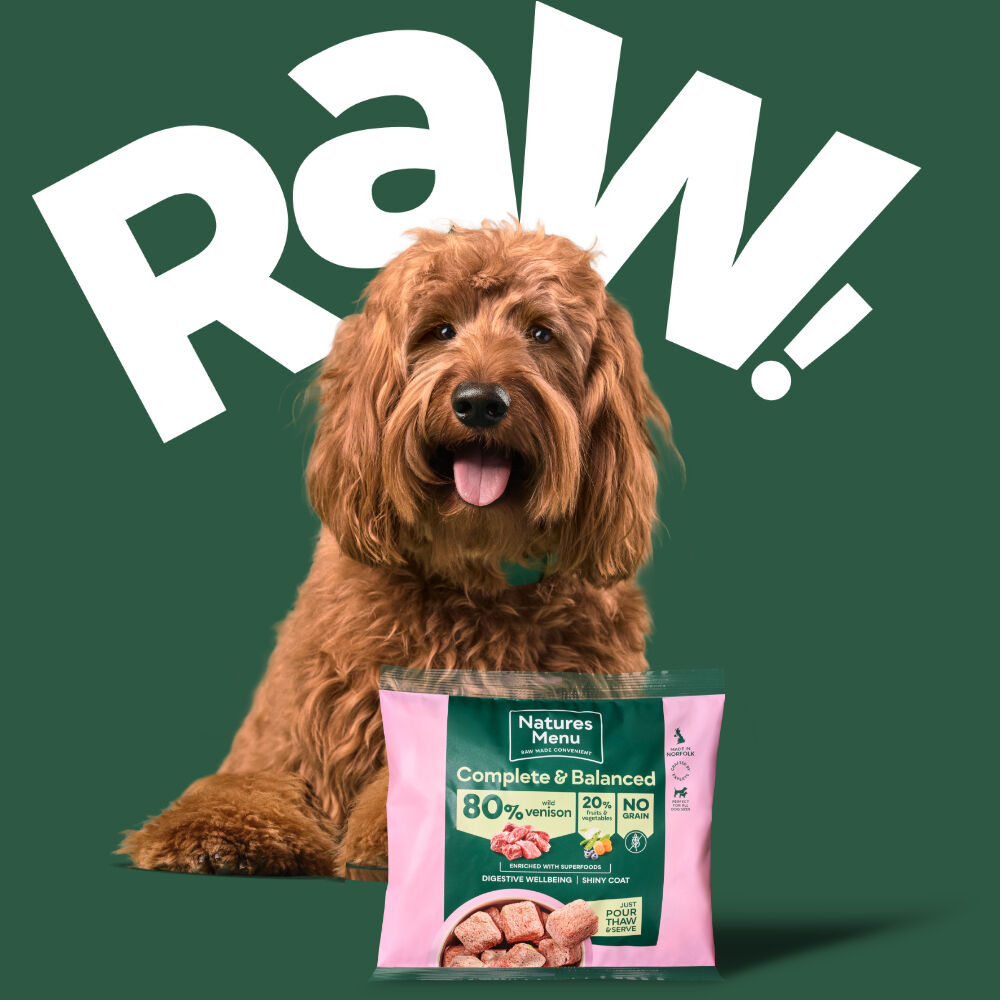 Natures menu sale complete raw food